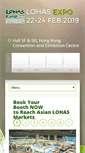 Mobile Screenshot of lohasexpohk.com